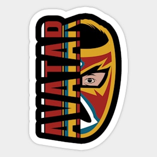 Avatar Masked Tribute Sticker